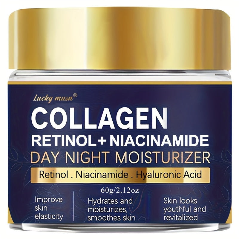 Lucky Musn Collagen Retinol Niacinamide Day and Night Moisturizer