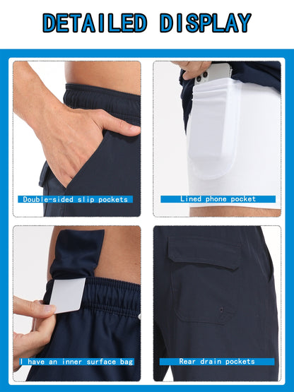 Men'S Quick-Dry Beach Shorts