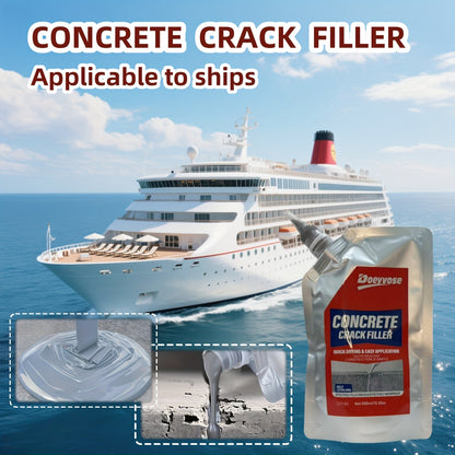 Marine Waterproof Coating for Repairing Concrete Cracks And Patches. It Dries Quickly, Is User-Friendly, And Durable, Making It Ideal for Boat Repairs And Waterproofing. Compatible Tools Are Available for Easy Application, wi