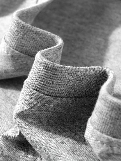 Kid's Solid Color T-shirt, Casual Short Sleeve Top, Boy's Tee For Summer