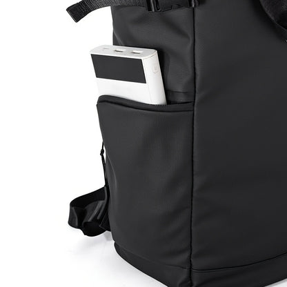 Stylish Men’s Oxford Backpack - Large Capacity, Perfect for School & Travel
