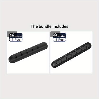 3/5/7 Holes, Multi-Functional Cable Organizer For Wire Slot, USB Cable Fixing Hub, Life Tools