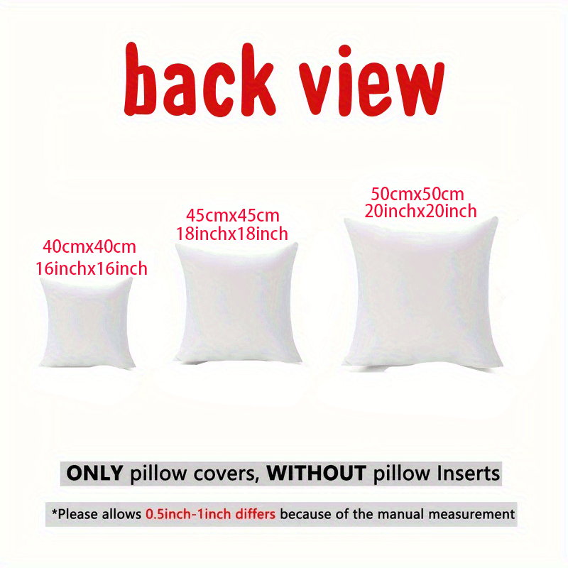 4pcs Set, Christmas Tree Snowflake Truck Buffalo Plaid Pillow Covers, Farmhouse Rustic Red Green Cozy Soft Decorative Pillowcases, Single-Sided Print, Christmas Winter Living Room Bedroom Sofa Bed Decor, No Insert