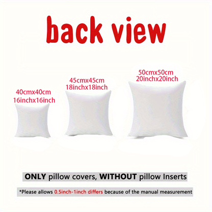 4pcs Set, Christmas Tree Snowflake Truck Buffalo Plaid Pillow Covers, Farmhouse Rustic Red Green Cozy Soft Decorative Pillowcases, Single-Sided Print, Christmas Winter Living Room Bedroom Sofa Bed Decor, No Insert