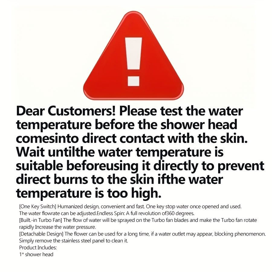 Chuveiro pressurizado com três configurações ajustáveis, concebido para fornecer uma forte pressão de água para banho doméstico, com chuveiro de ângulo ajustável, ideal para acessórios de casa de banho.