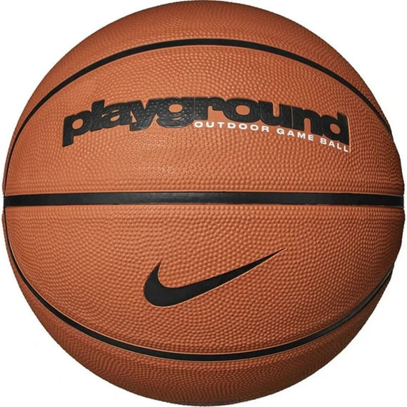 Bola de Basquetebol Nike Everyday Playground 8P Castanho Madeira (Tamanho 7)