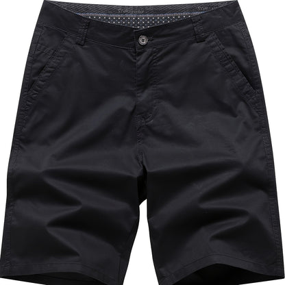Men'S Loose-Fit Breathable Stretch Suit Shorts - Soft Light Beige-Friendly Fabric, Super Comfortable & Versatile for Work, Casual, Outdoor, and Leisure Activities, Perfect for Home, Fishing, and Gifts, Ideal to Size Up, Casua