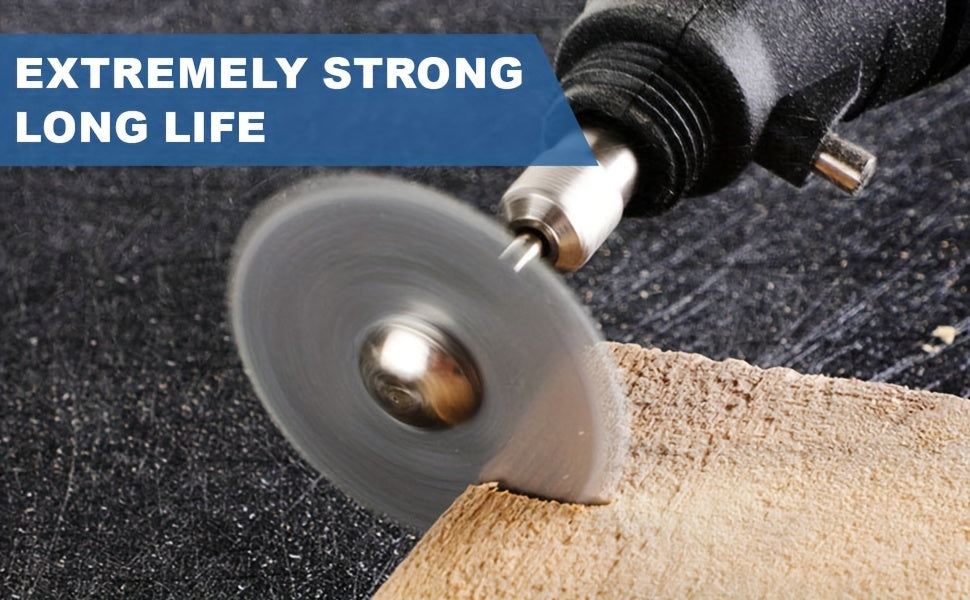 1set 9pcs Cutting Wheel Set For Drills Rotary Tools, Drill Saw Blades For Rotary Tools 6pcs HSS Saw Disc Wheel Cutting Blades With 1pc 1/8" Round Shank, 1pc 1/4" Round Shank, One Screwdriver For Wood Plastic Aluminum Cutting