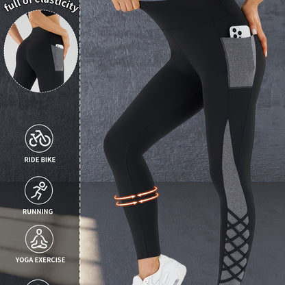 Women's Yoga Pants, Outdoor Fitness Trousers, Butt-lifting and Abdominal Tightening Pants, Breathable and Comfortable Casual Pants