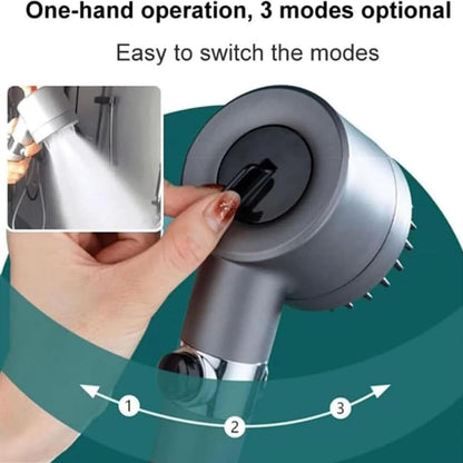 1pc Ion Drops Shower Head, 2025 New Iondrops Filtered Shower Head with Handheld Filtered Shower with Hose Adjustable Settings