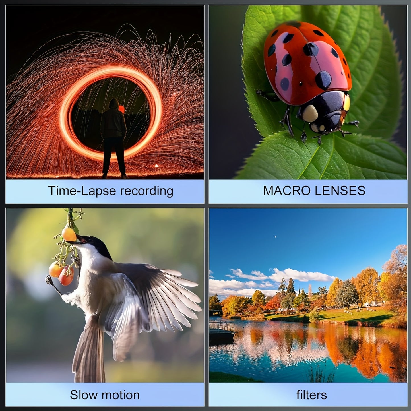 NBD 48MP Digital Cameras for Photography with WiFi & App Control, 4K Autofocus Vlogging Camera for YouTube with 16X Zoom, Anti-Shake, 32GB TF Card, Dual Batteries, 52mm Wide Angle & Macro Lens