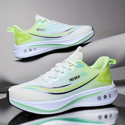 Men'S Running Shoes – Lightweight, Breathable, Soft Cushioned Sole, Suitable for Road and Outdoor Use, Multi-Functional Anti-Slip Sneakers for Marathon, Triathlon, Trail Running, Cycling Training, Gym, Aerobic Exercise, Hik