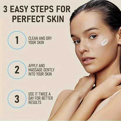 1.7 FL.OZ (50ML), Retinol Collagen Firming Cream, With Hyaluronic Acid, Day & Night Firming Moisturizer, With Mild Ingredients Including Aloe, Green Tea, Vitamin E, And Jojoba Oil For Hydrated, Smoother, Lifted Skin