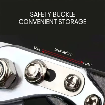 Tesoura de poda manual AIRAJ Heavy Duty - Ultra-afiada e durável, com pega ergonómica antiderrapante para ramos e flores.