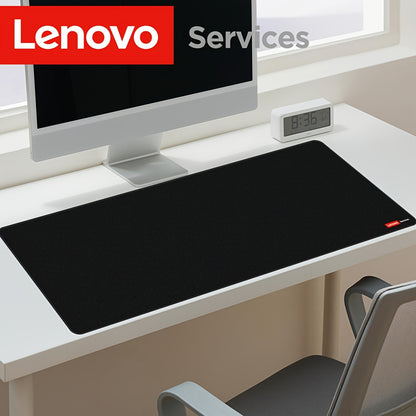 Lenovo Large Non-Slip Mouse Pad - Extra Thick Gaming & Office Desk Mat with Anti-Slip Base, Precision Locked Edges, Heavy Duty Rubber backing, Compatible with PC, Laptop, Desktop Computers - Ideal for Gamers and Professionals