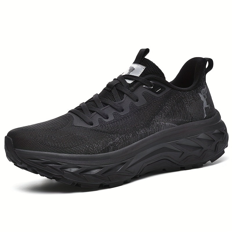 Unisex High-Performance Sports Shoes, on Large Sizes, MD Soft Sole, Breathable Knitted Mesh Upper, Flexible Fabric Lining, Trendy Design, Lightweight Body, All-Season Wear, Elegant Sneakers For Women, Chunky High Cut Sneaker,