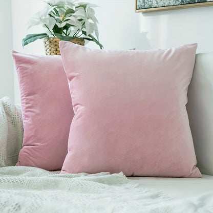 Fronha de almofada em veludo para outono/inverno