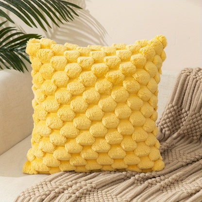 1pc, Square Cushion Cover, Zipper Single-sided Printed Pillowcase, Home Decor, Room Decor, Living Decor, Bedroom Decor (pillow Core Is Not Included)