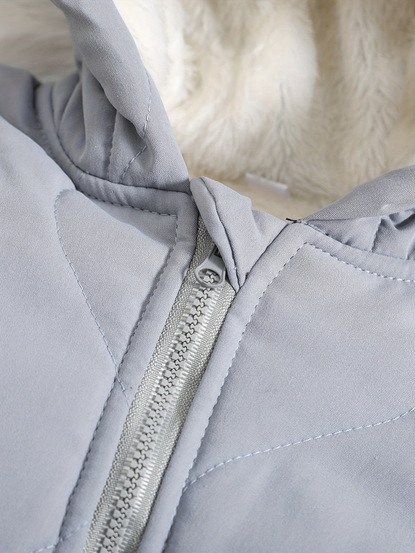 Infant Hooded Thick Romper Long Sleeve Zipper Thermal Jumpsuit, Babies & Kids Coat