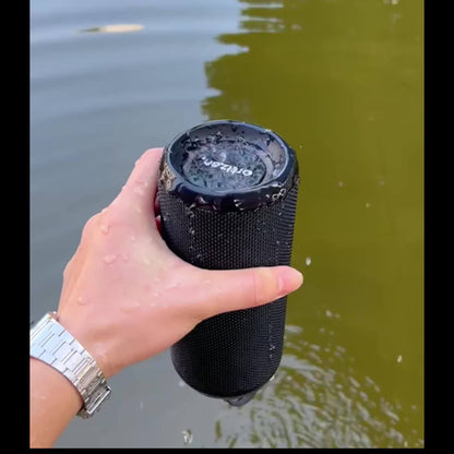 Ortizan 40W PMPO Loud Stereo Portable Speaker,, Wireless Speaker, Shower Speakers Featuring Deep Bass, LED Light, 30H Battery, TF Card, AUX, True Wireless Stereo Speaker Suitable for Both Indoor And Outdoor Use.