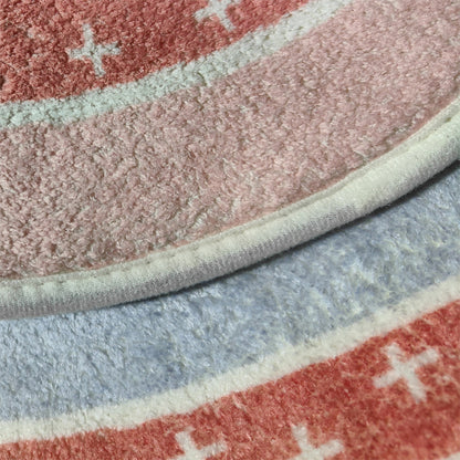Upgrade Your Bedroom with a Soft and Stylish Oval Long Strip Bedside Mat - Imitation Cashmere Thickened Floor Mat