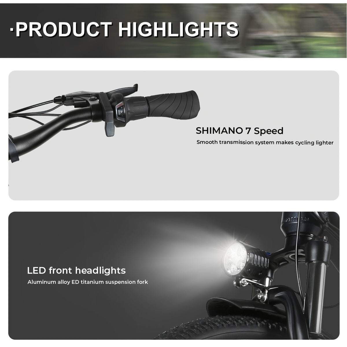 Folding Electric Bike | 26x3.0-inch Durable Tires | 48V13AH Removable Battery | 250W Motor | Disc Brakes | LCD Smart Meter | 100-110km Power-Assisted Range, Mountain Bike, Adult Bike, Cycling Assistant,  Urban Commuting, Mode