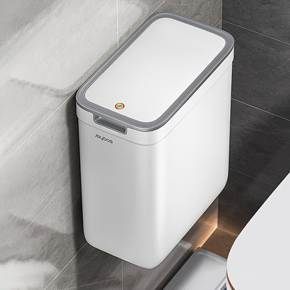 Joybos Wall-Mounted Bathroom Trash Can: Odor-Sealing, Touchless, And Space-Saving