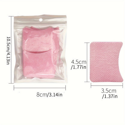 Disposable Eyelash Extension Pads, Non-Waterproof Unscented Tape Sticker for Lash Perming, Tinting, Glue Removal, Fabric Compatible Makeup Beauty Grafting Tools