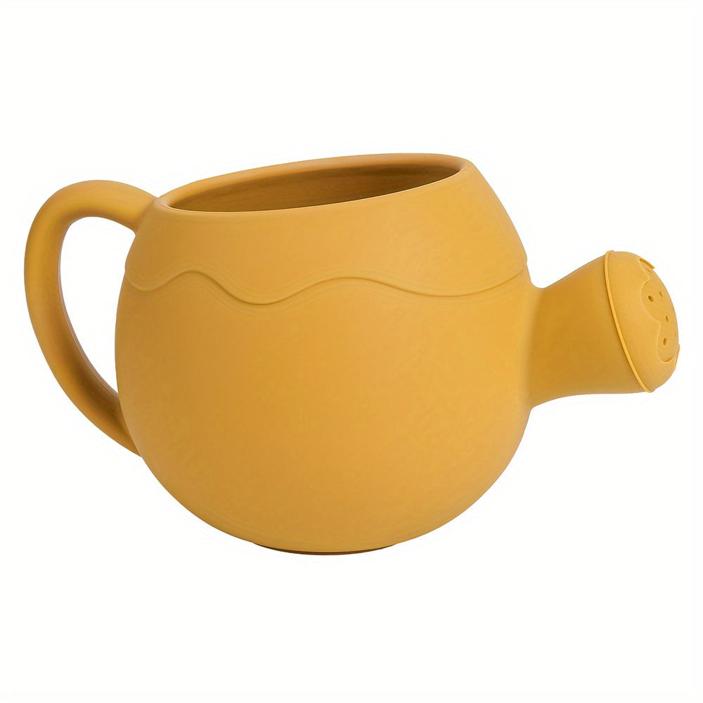 Silicone Watering Can Toys ( Lightweight with Handle) Easy to Grasp for Youngsters - Perfect for Bathing, Beach and Garden Play, Sprinkler Toy to Play with, Beach Gardening Toys, Safe and Fun Water Play Toys for Youngsters En
