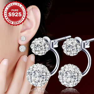 Brincos Femininos em Prata 925 Shambala Espiral