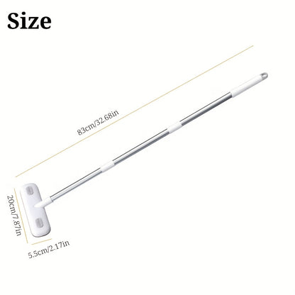 Magical window cleaning brush, extendable handle, screen cleaning brush tool, reusable, pet hair removal tool, home door and window cleaning brush, cleaning supplies, cleaning tools, Halloween/Christmas gifts