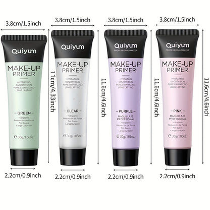 Achieve Flawless Skin With Pre-Makeup Primer Set Holding Makeup Invisible Pore Oil Control Squalane Vitamin E Face Balm For Full Coverage Perfect Base Makeup Long Lasting Contain Plant Squalane