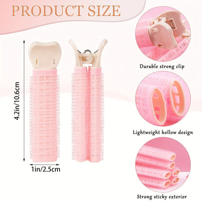 4pcs/set Volumizing Hair Root Rollers Fluffy Air Bangs Tools Heartless Hair Curlers DIY Hair Styling Accessories For Women And daily use