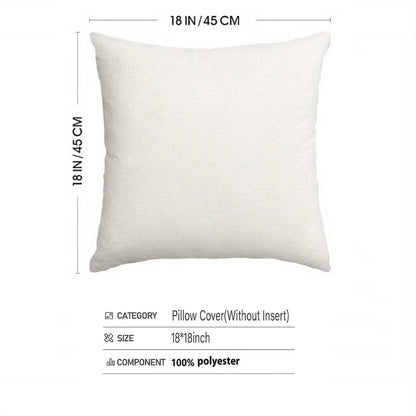 4 Floral Throw Pillow Covers - Modern French Country Decor Cushion Cases with Zipper Closure, Mustard Yellow, Olive Green, Grey - Soft Polyester Pillow Shams for Sofa, Bed, Living Room - Machine Washable Home Decor Accents (N