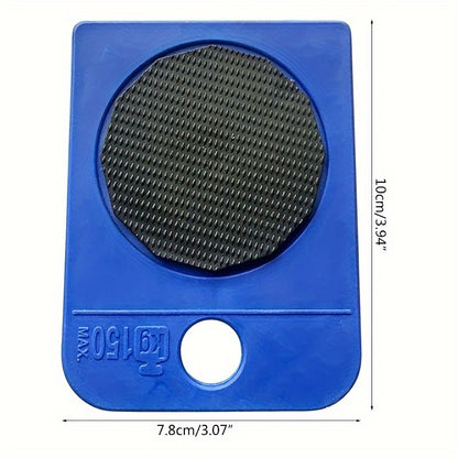 Conjunto de 5 peças para movimentação de móveis reforçados com elevador e deslizadores, azul - Ideal para mover eletrodomésticos, frigoríficos e sofás.