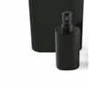 TODAY HOY Black Modern Plastic Bathroom Set (5 Pieces)