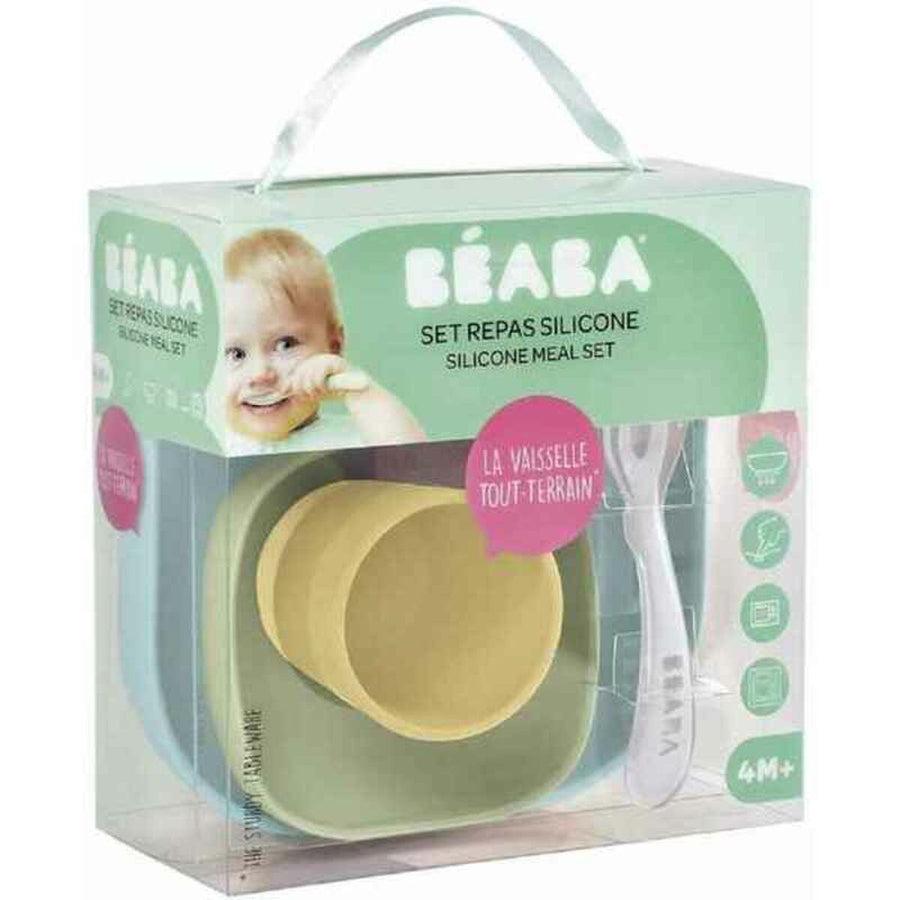 Béaba 913436 4-Piece Dinnerware Set
