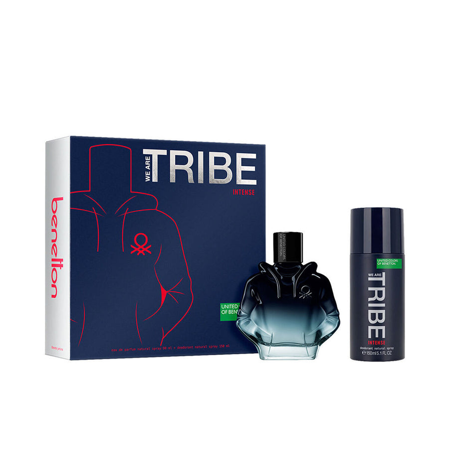 Conjunto de Perfume Homem Benetton WE ARE TRIBE INTENSE MEN 2 Peças
