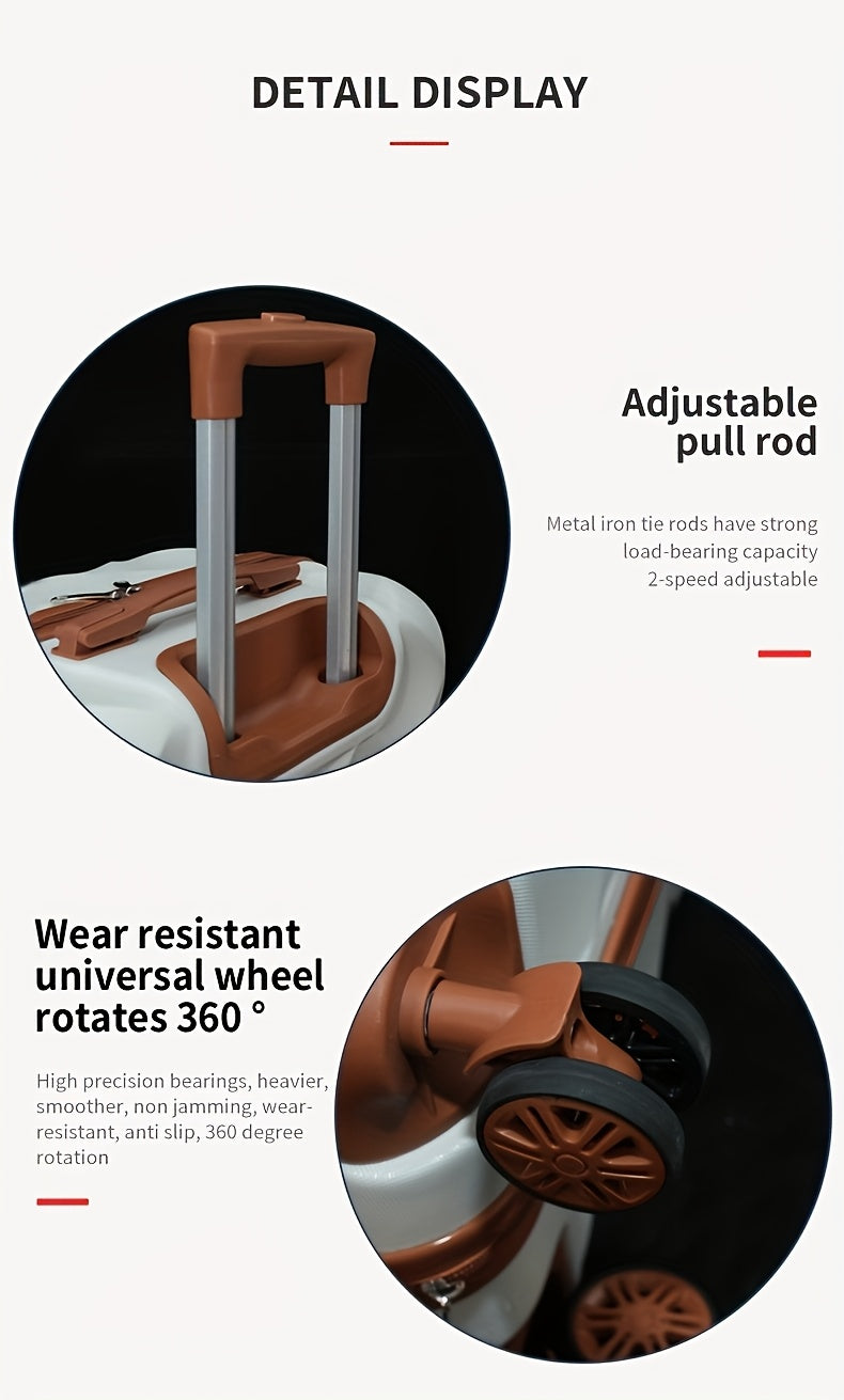 Conjunto de 4 malas de viagem de 20+24 polegadas, malas rígidas em ABS com rodas giratórias, conjunto de malas de viagem leves para senhora e homem com cadeado, inclui (20+24) + bolsa de ginástica de viagem, conjunto de malas, mala de viagem, malas