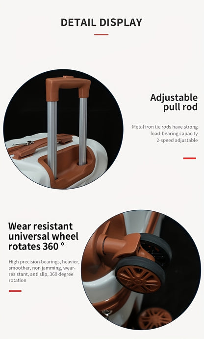 Conjunto de 4 malas de viagem de 20+24 polegadas, malas rígidas em ABS com rodas giratórias, conjunto de malas de viagem leves para senhora e homem com cadeado, inclui (20+24) + bolsa de ginástica de viagem, conjunto de malas, mala de viagem, malas