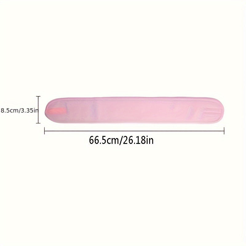 Solid Color Headband Adjustable Wide Hair Band Yoga Spa Bath Shower Makeup Wash Face Cosmetic Headband For Women Make Up Accessories
