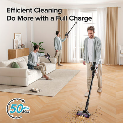 Free-Standing Vacuum Cleaner 28KPa, Lubluelu 202 Powerful Lightweight Cordless 6in 1 Stick Vacuum Cleaner for Carpet Floor Pet Hair, Christmas&Halloween Gifts, Vacuum Cleaner for Home, Cordless Vacuum Cleaner High Suction, Va