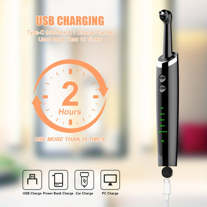 Household Dental Calculus Remover Teeth Kit Electric Tooth Polisher With Multifunctional Replacement Head