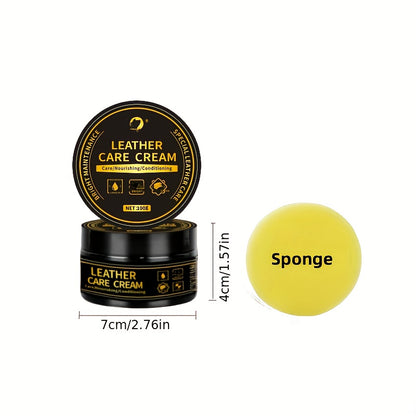 1pc 100G Car Interior Wax Maintenance Wax for Leather Care, Dashboard Wax, Car Renovation Agent, Polishing Wax, Enhances Plastic And Leather Restoration, Prevents Aging And Whitening.