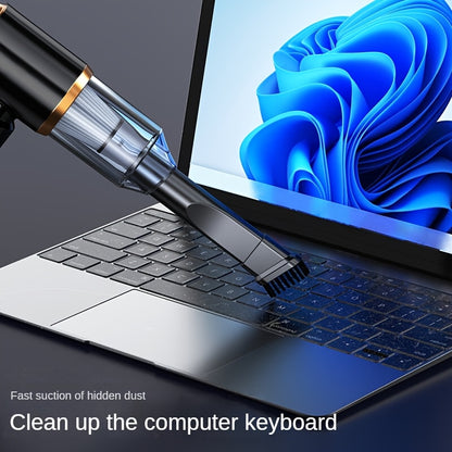 Wireless Handheld Vacuum Cleaner with Blower Function, Powerful Suction, and Compact Design - Ideal for Home, Office, Pet Hair Cleaning - USB Rechargeable, Multi-Functional, Portable, Vacuum Cleaner