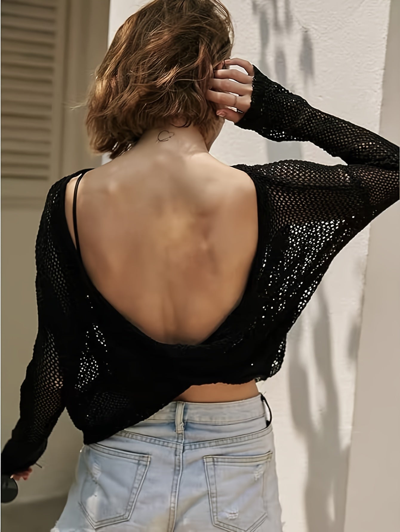 2pcs Seamless U-Backless Sports Bra Set, Breathable Comfortable Crop Top With Adjustable Straps For Yoga And Fitness