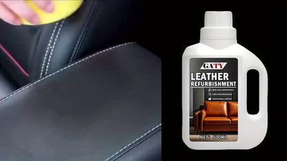 Care and Repair Cream - 500ml Deep Care for Car Seats, Sofas, Jackets, Shoes & Clothing: Enhances Shine, Protects Against Fading, Covers Whitening, Prevents Cracking & Aging