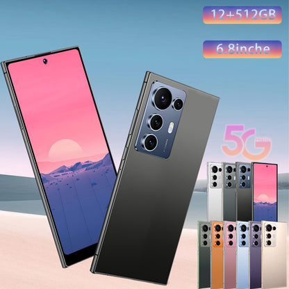 The S25 Ultra 2025 Is The Latest Unlocked Smartphone. It Comes with a Touch Pen, a 6.8-Inch High-Definition Screen, Android 14 Operating System, 12+512GB Storage Capacity, Dual SIM Dual Standby/Gps System, Dual Camera Configu