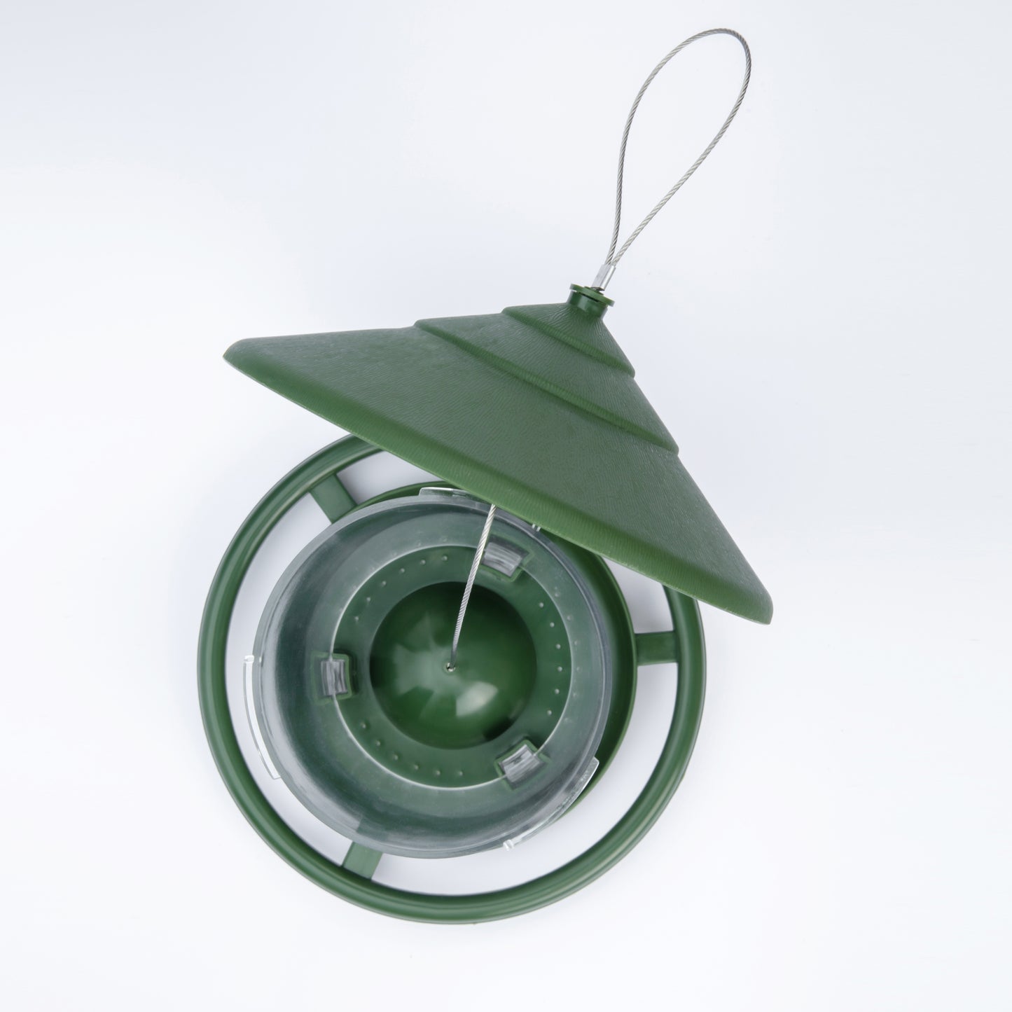 Outdoor Hanging Wild Bird Feeder for Garden and Yard Decoration - Attracts Various Bird Species with Easy-to-Fill Design
