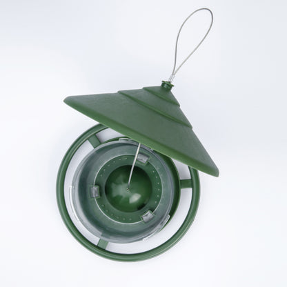 Outdoor Hanging Wild Bird Feeder for Garden and Yard Decoration - Attracts Various Bird Species with Easy-to-Fill Design